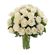 Long-stem White Roses. Krasnoyarsk