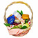 gift basket with sweets and candies. Krasnoyarsk