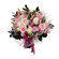 bouquet of roses and alstromerias. Krasnoyarsk