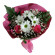 bouquet of roses with chrysanthemum. Krasnoyarsk