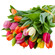 Mixed Color Tulips bouquet. Krasnoyarsk
