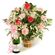 bouquet of roses carnations and mums. Krasnoyarsk