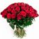 bouquet of 51 short stem roses. Krasnoyarsk
